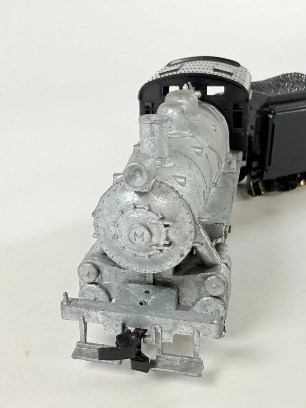 Vintage Mantua HO Scale Train Locomotive & Tender Diecast Black/Silver